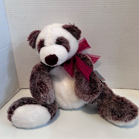 GANZ heritage collection - vintage Valentine panda Bear Plush 15 inch - Picture 2 of 11